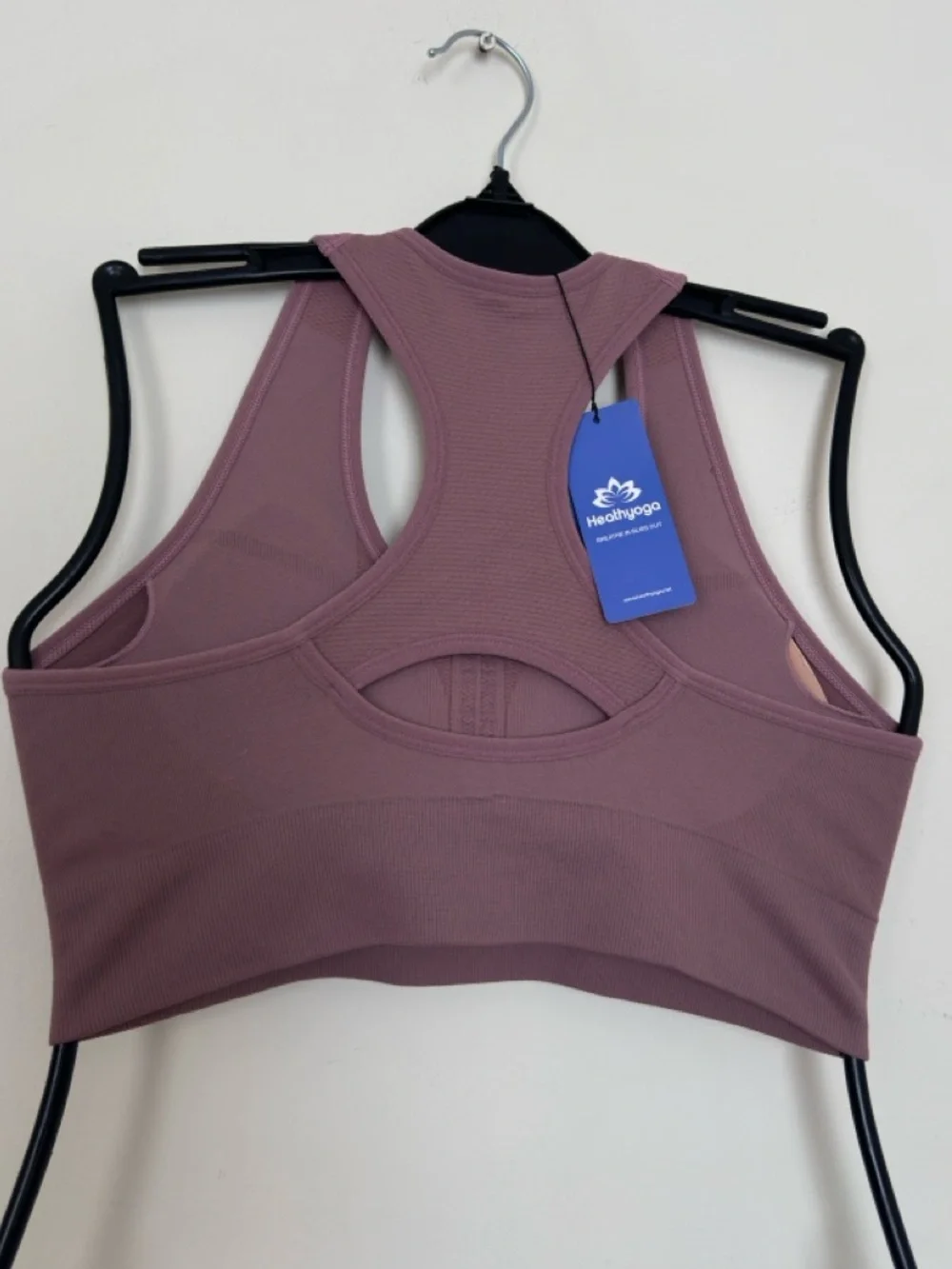 Healthyoga 3 Pack High Impact Racerback Sports Bras Medium Seamless Wireless NWT